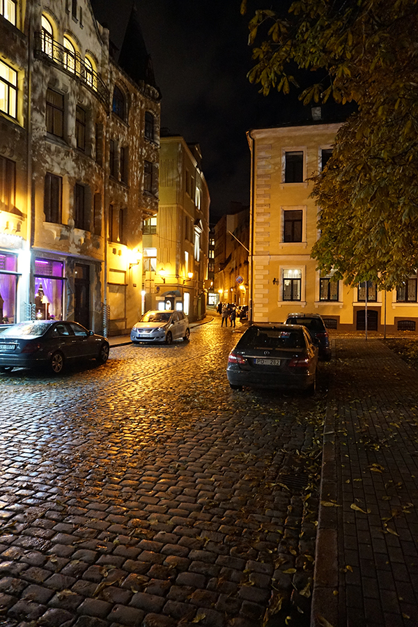 Stare Miasto, uliczki nocą