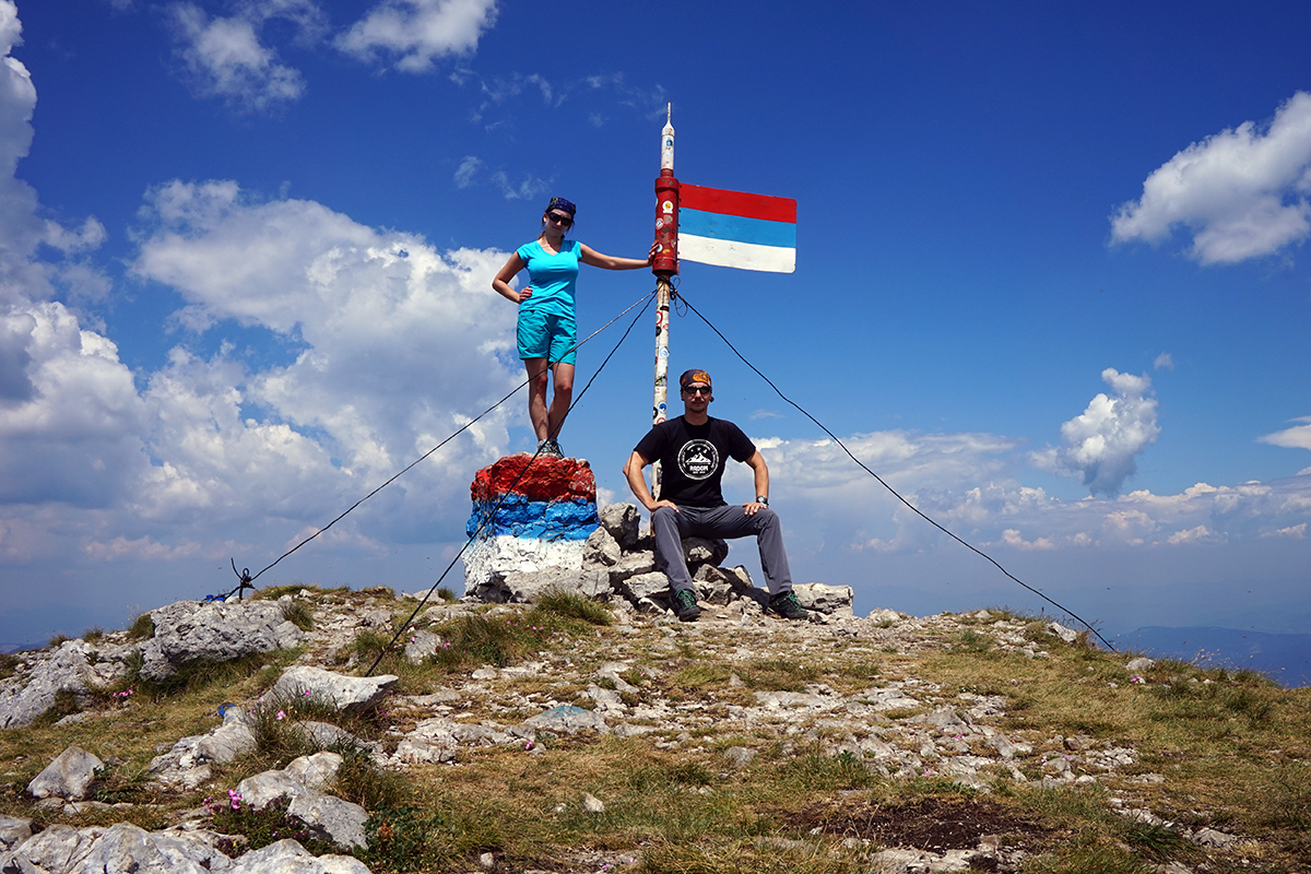 Maglić 2386 m n.p.m., najwyższa góra Bośni i Hercegowiny